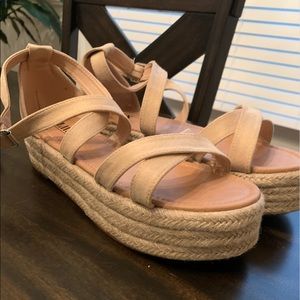 Nude Espadrille Sandals